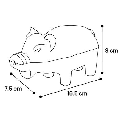 Flamingo Gummi-Schweinchen Rubba