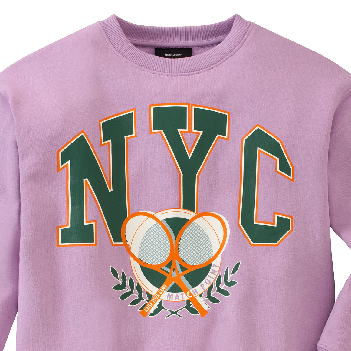 Mädchen Sweatshirt mit großem Print