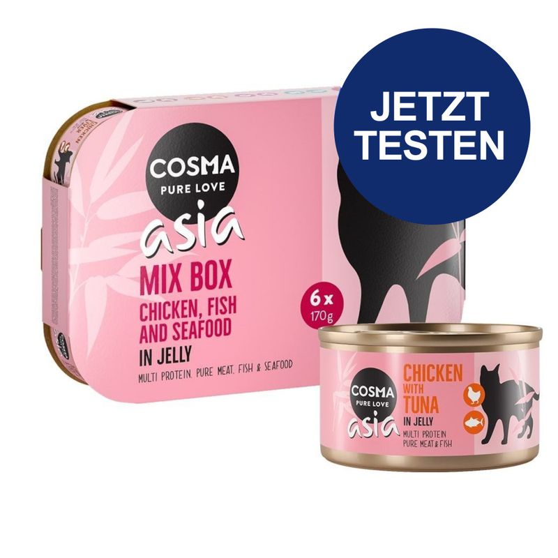 Probierpaket Cosma Asia in Jelly zu TOP-Preisen
