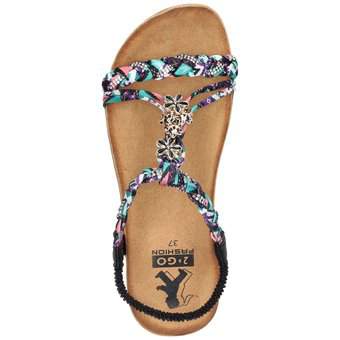 2Go Fashion Sandale in schwarz