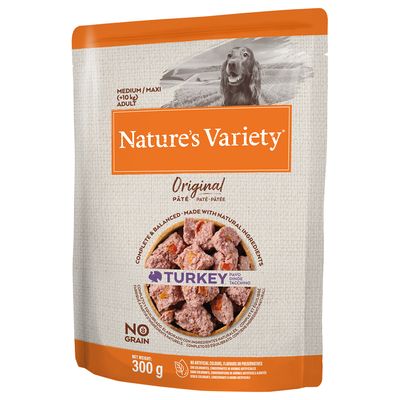 Mixpaket Nature's Variety Original Paté No Grain Medium/Maxi Adult