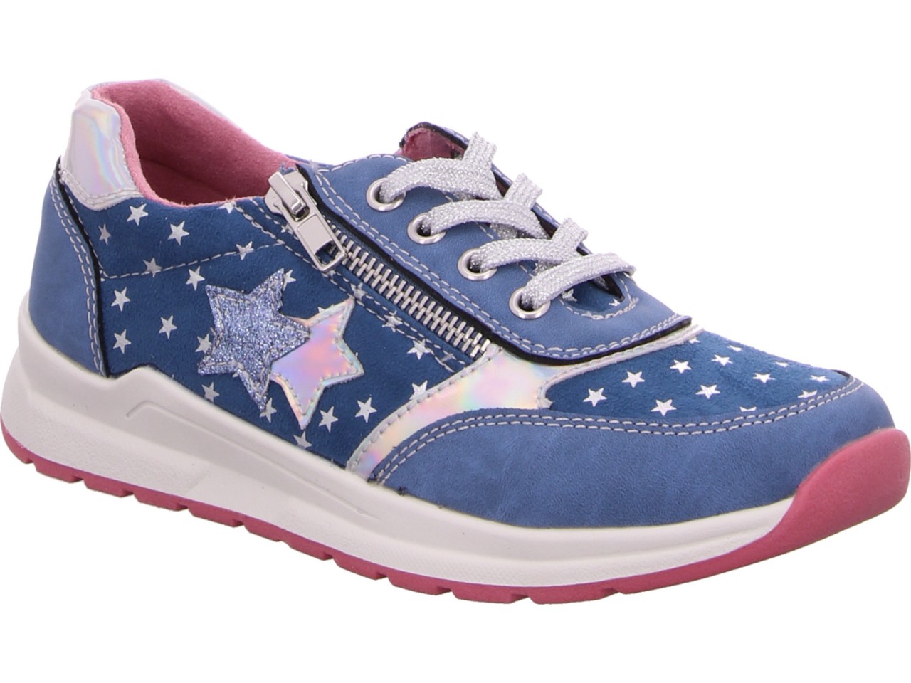 SUPREMO Mädchen Sneaker blau