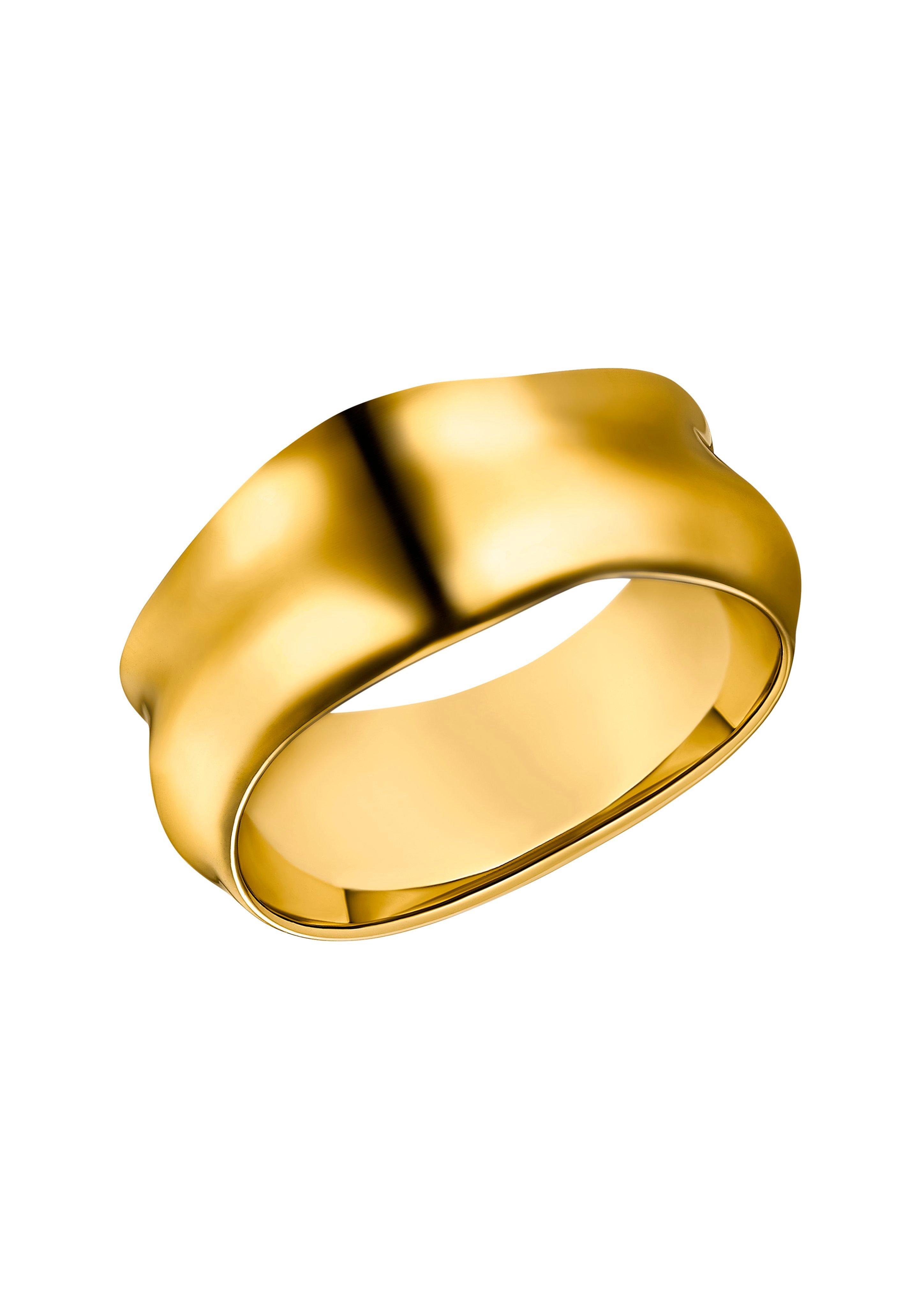 Breiter Ring IP Gold beschichtet  6006403-19B0