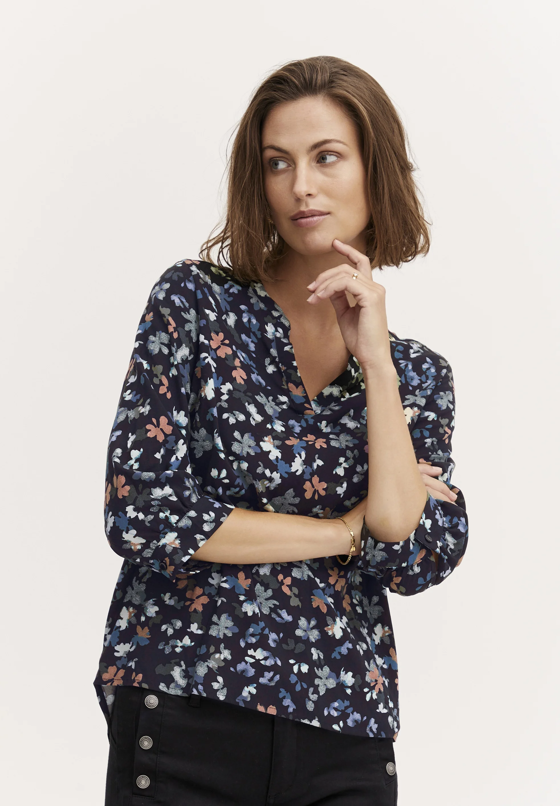 Blusa francesa FRFLOW BL