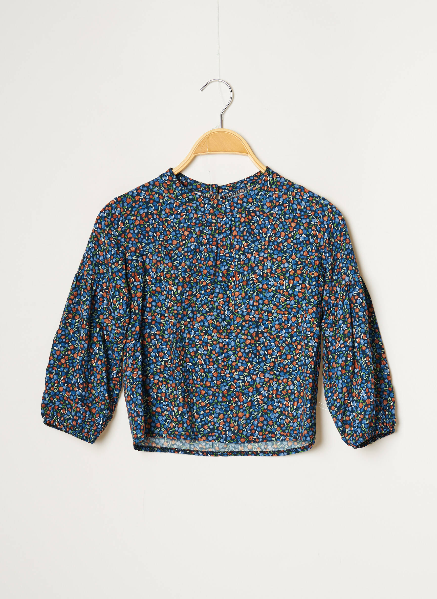 Mini Mignon Blouses Fille couleur bleu