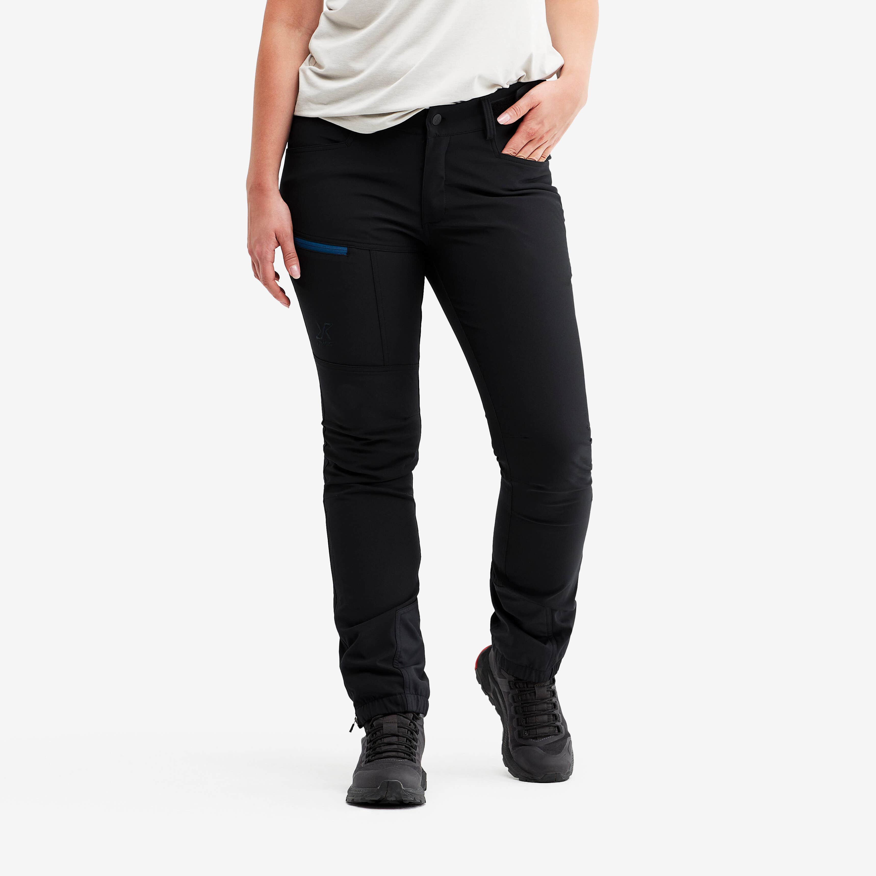 Trail Pants Femme Black/Diesel Blue