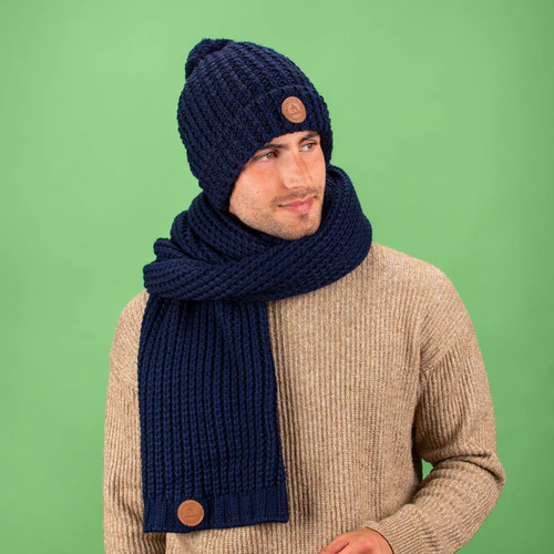 Bandista Navy Blue - Navy Blue Scarf