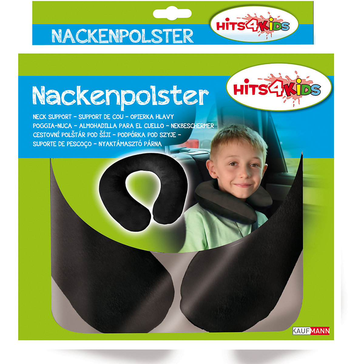 Nackenkissen, schwarz