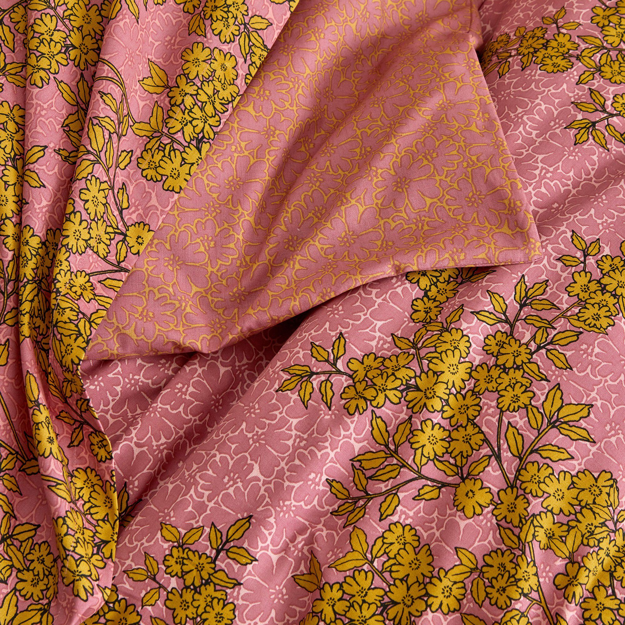 Linge de lit Coralie en percale de coton