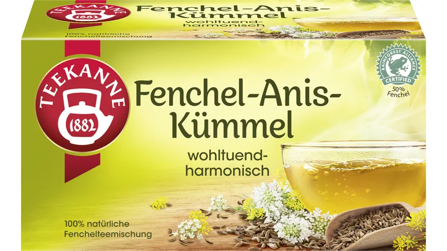 TEEKANNE Fenchel Anis-Kümmel 60 g