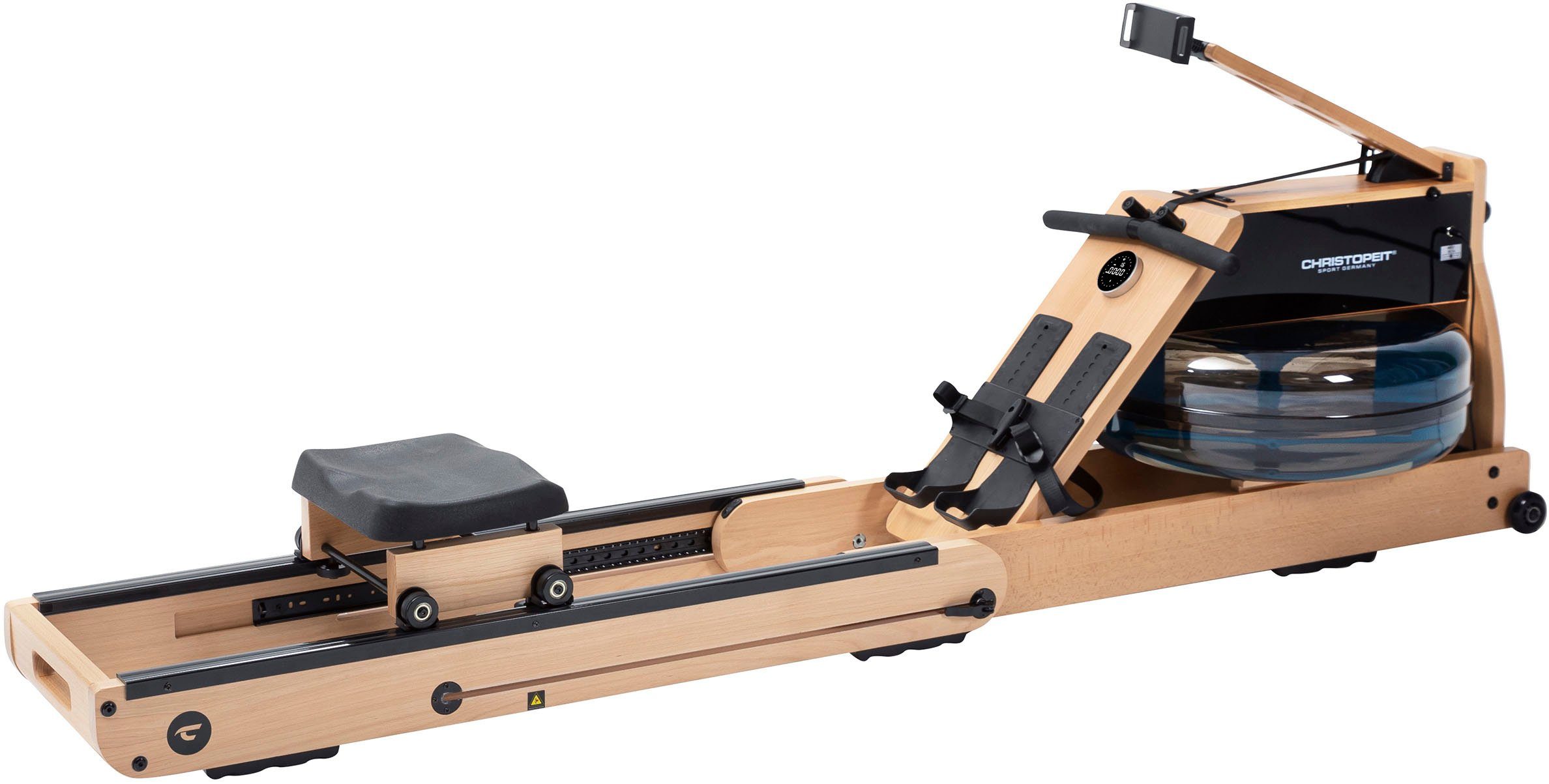 Christopeit Sport® Ruderzugmaschine WP 5000 inkl. Pulsgurt (Set, Pulsgurt, Ruderzugmaschine)