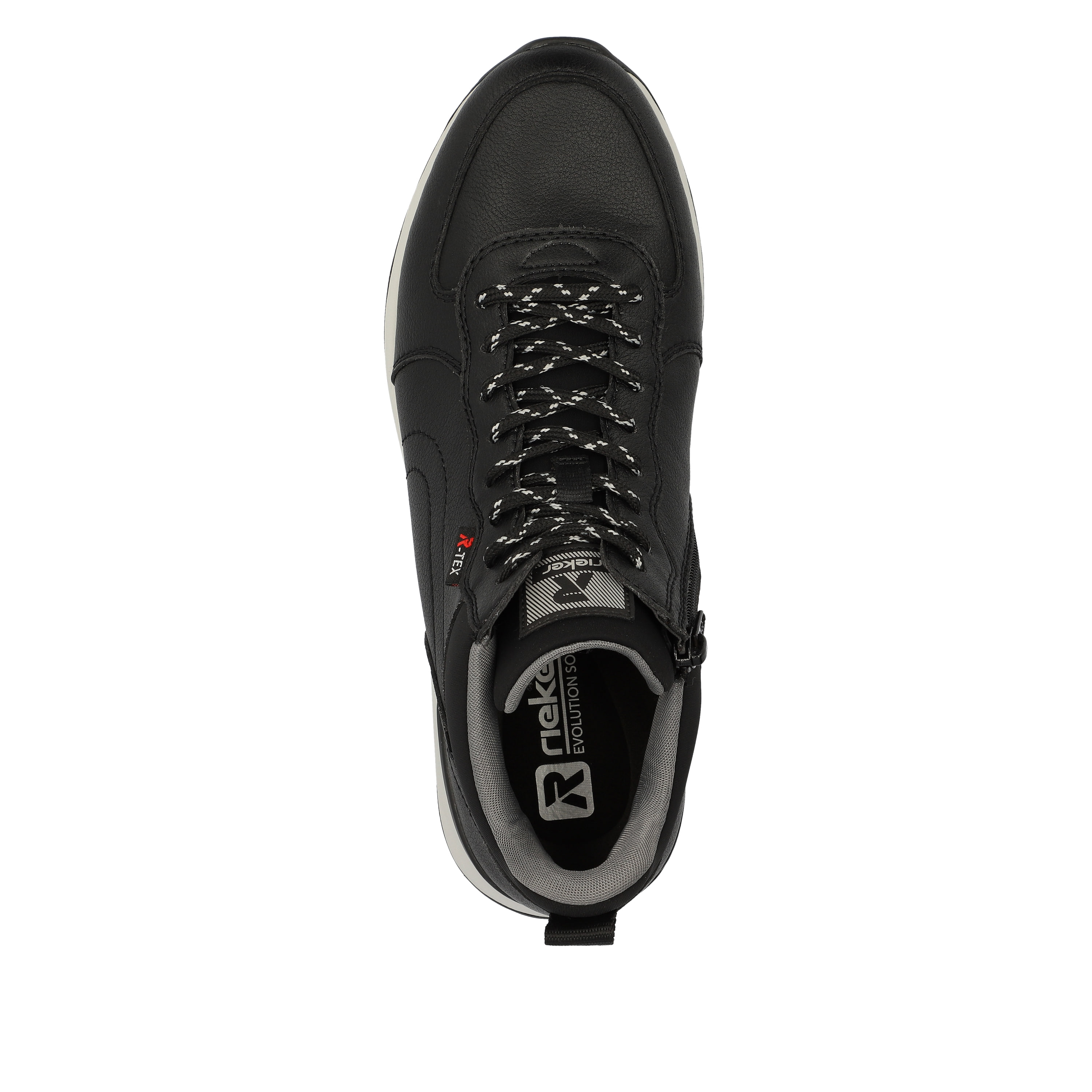 Rieker Herren Sneaker High night black