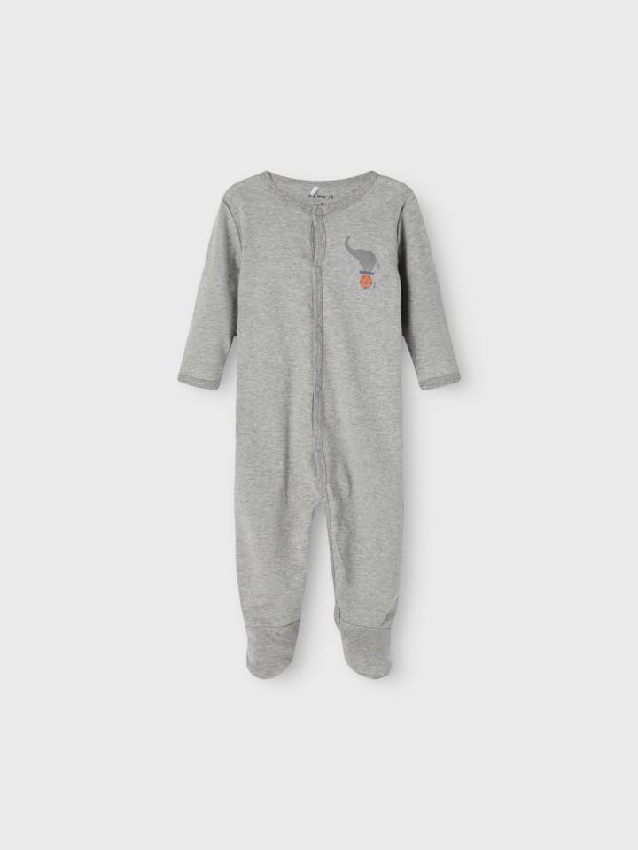 name it Schlafstrampler 2er Pack in grey melange günstig kaufen 56