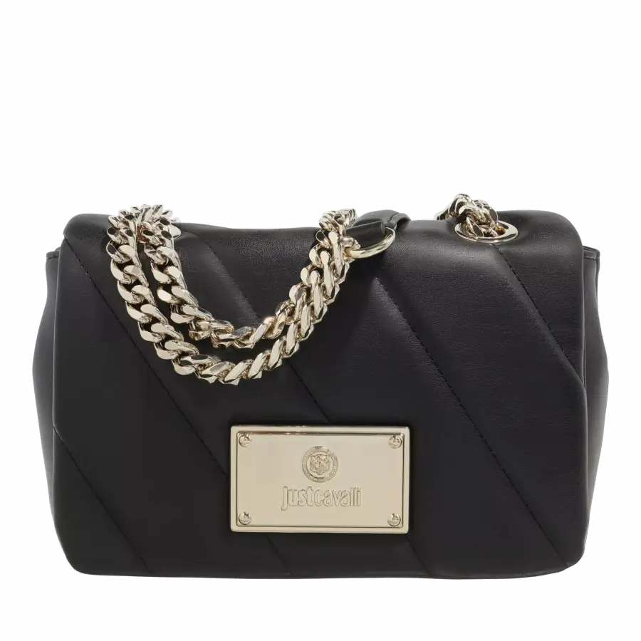 Just Cavalli - Just Cavalli Shoulder Bags Textil Black - schwarz