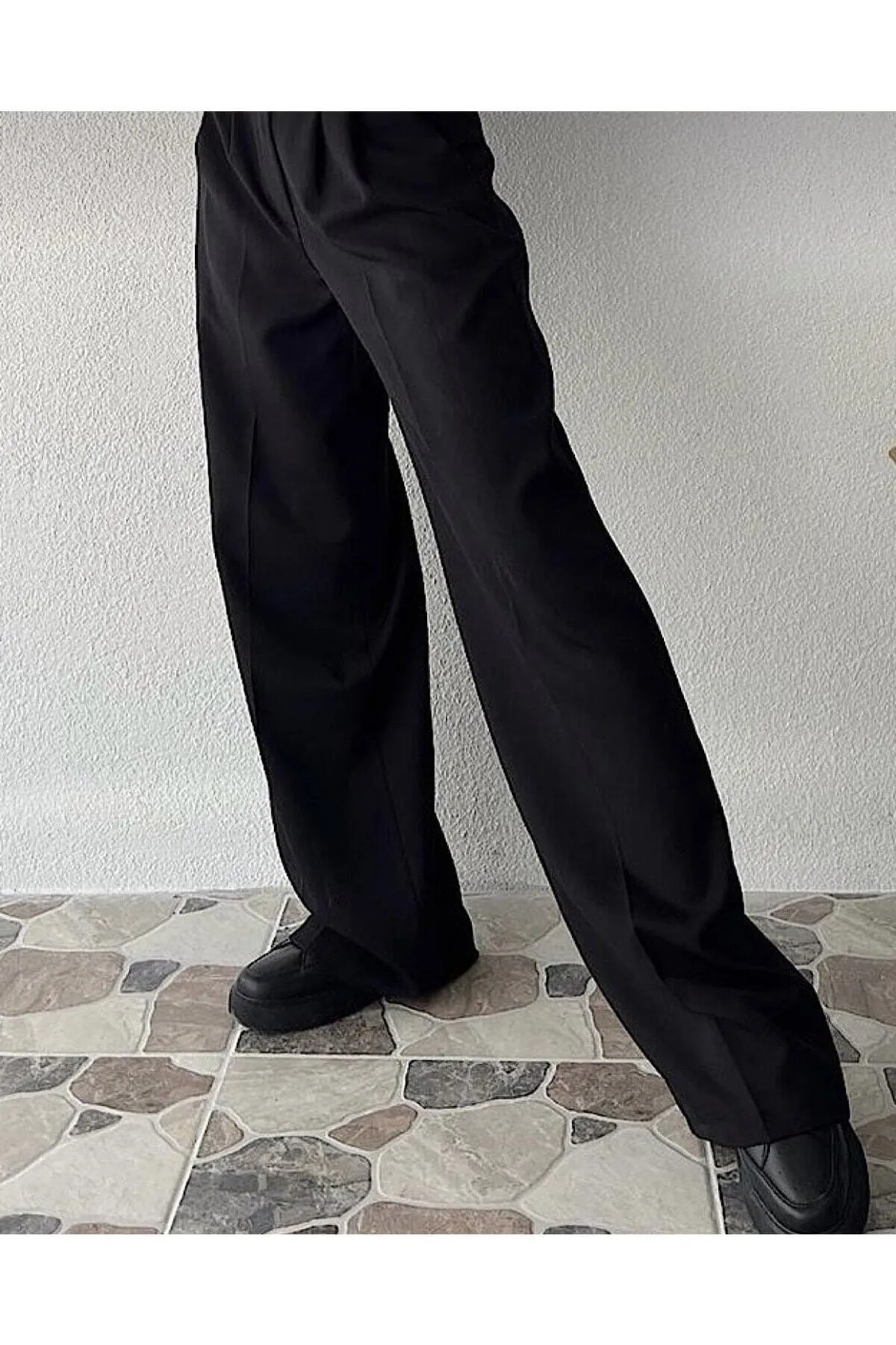 ANONCE STUDIO  Palazzo-Hose Schwarz
