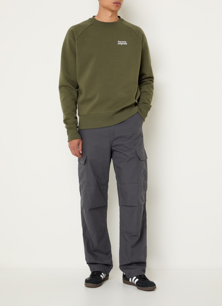 The New Originals Catna sweater with logo and back print