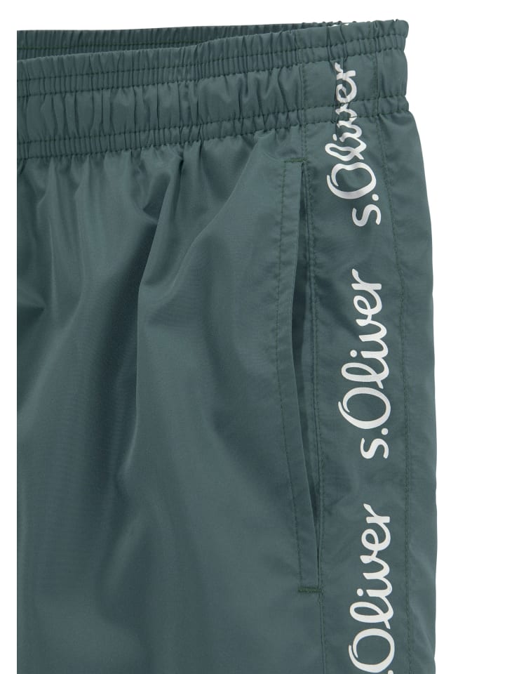 s.Oliver Badeshorts in petrol günstig kaufen