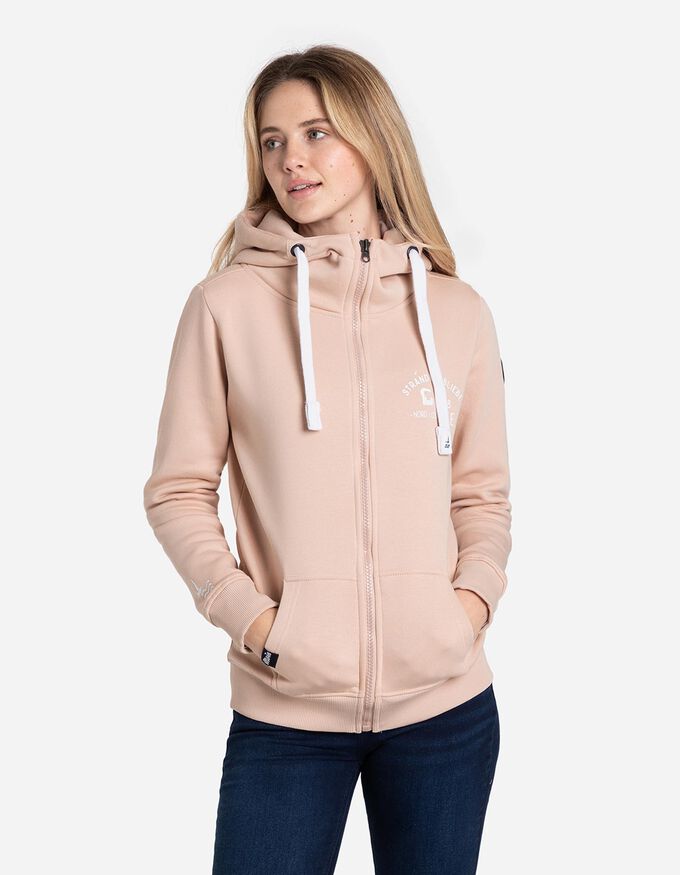 Sweatjacke - Kapuze mit Tunnelzug