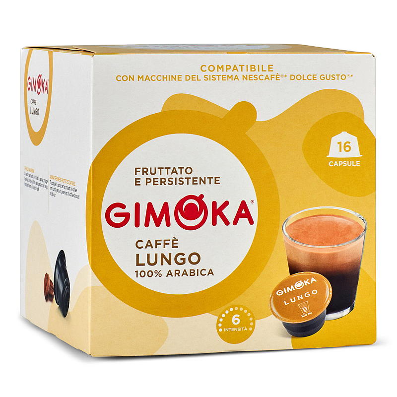 Gimoka Kaffekapsler 16-pk Gimoka Lungo