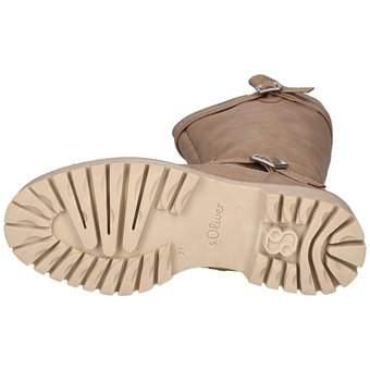 s.Oliver Langschaftstiefel in beige