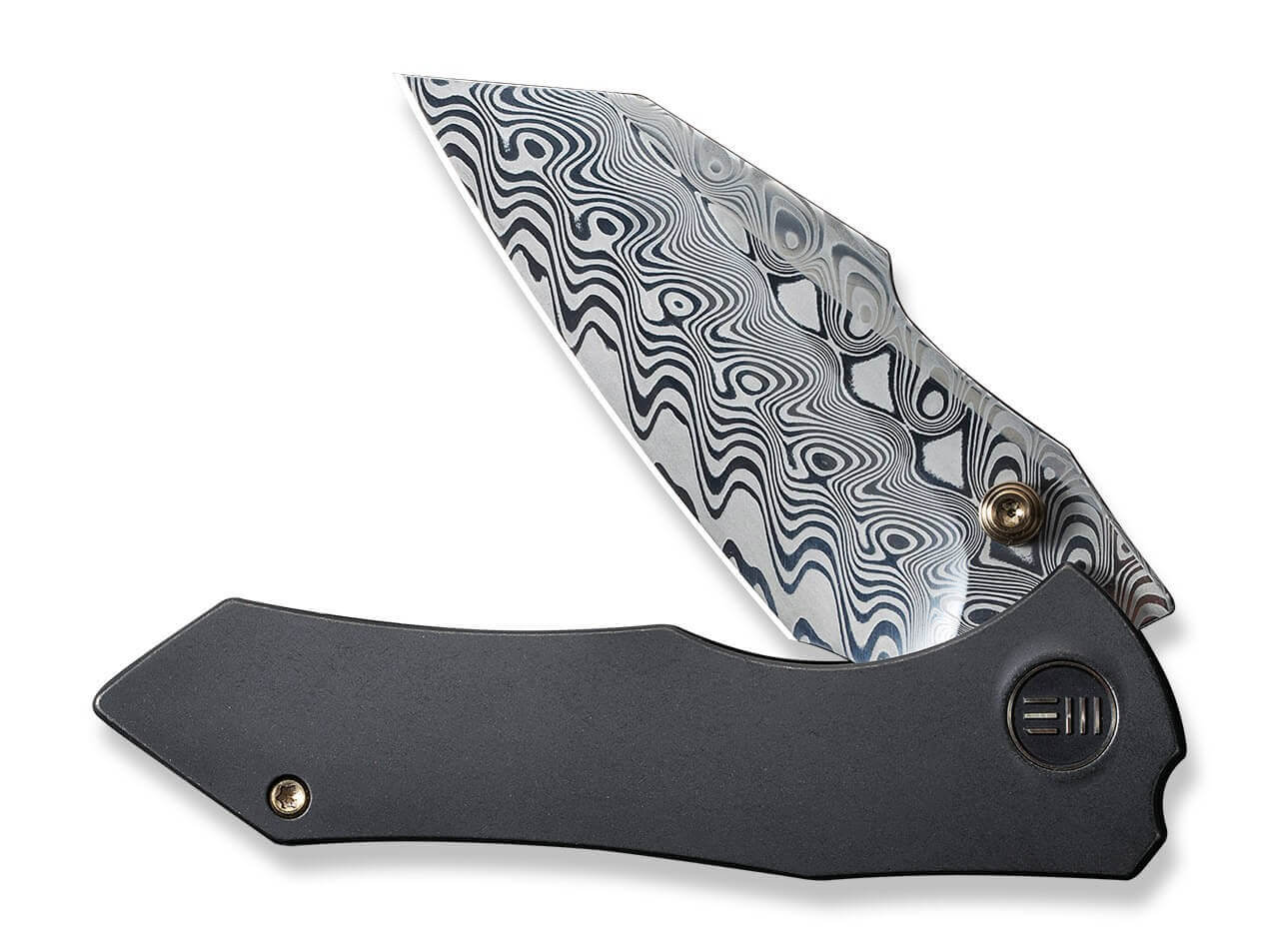 High-Fin Titanium Black Hakkapella Damascus