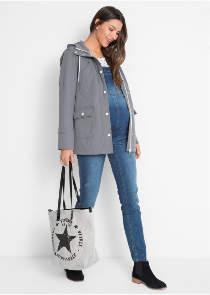 Softshell-Tragejacke / Softshell-Umstandsjacke