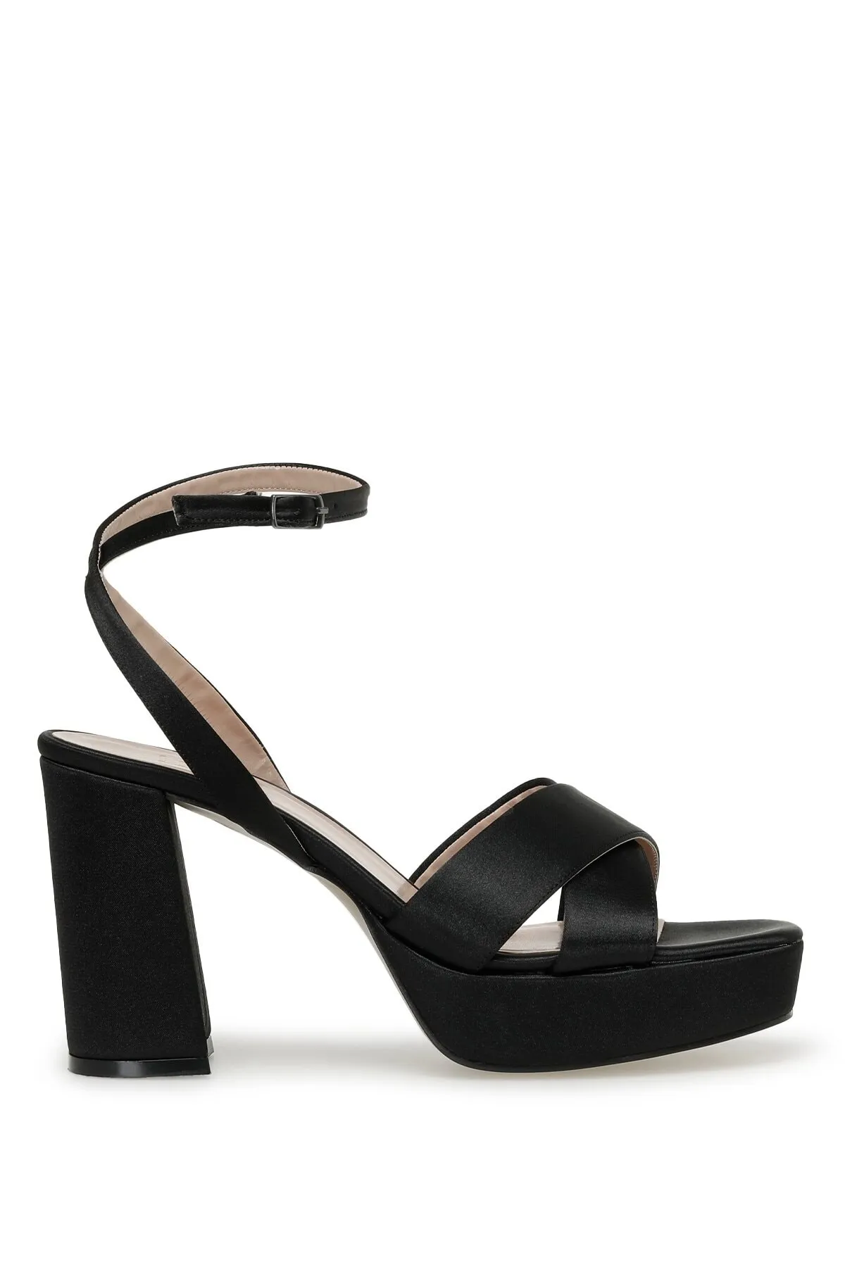 İnci  Sandalette - Schwarz - Blockabsatz