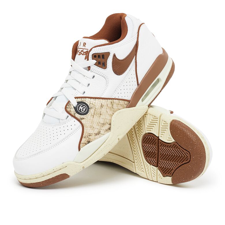 NIKE x Stüssy Wmns Air Flight 89 Pack white/pecan-fossil