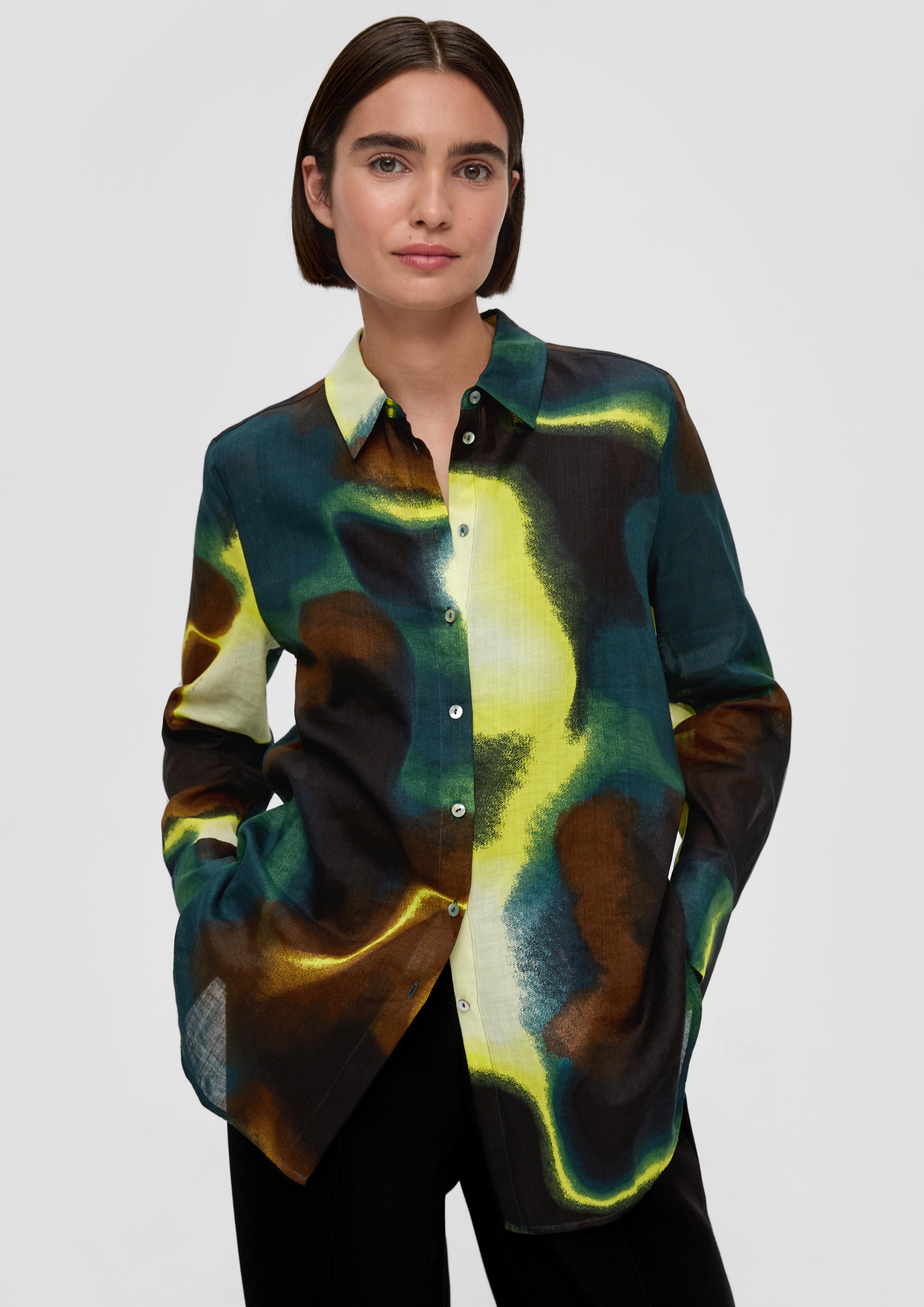 Bluse aus Ramiemix  2136622-99A3