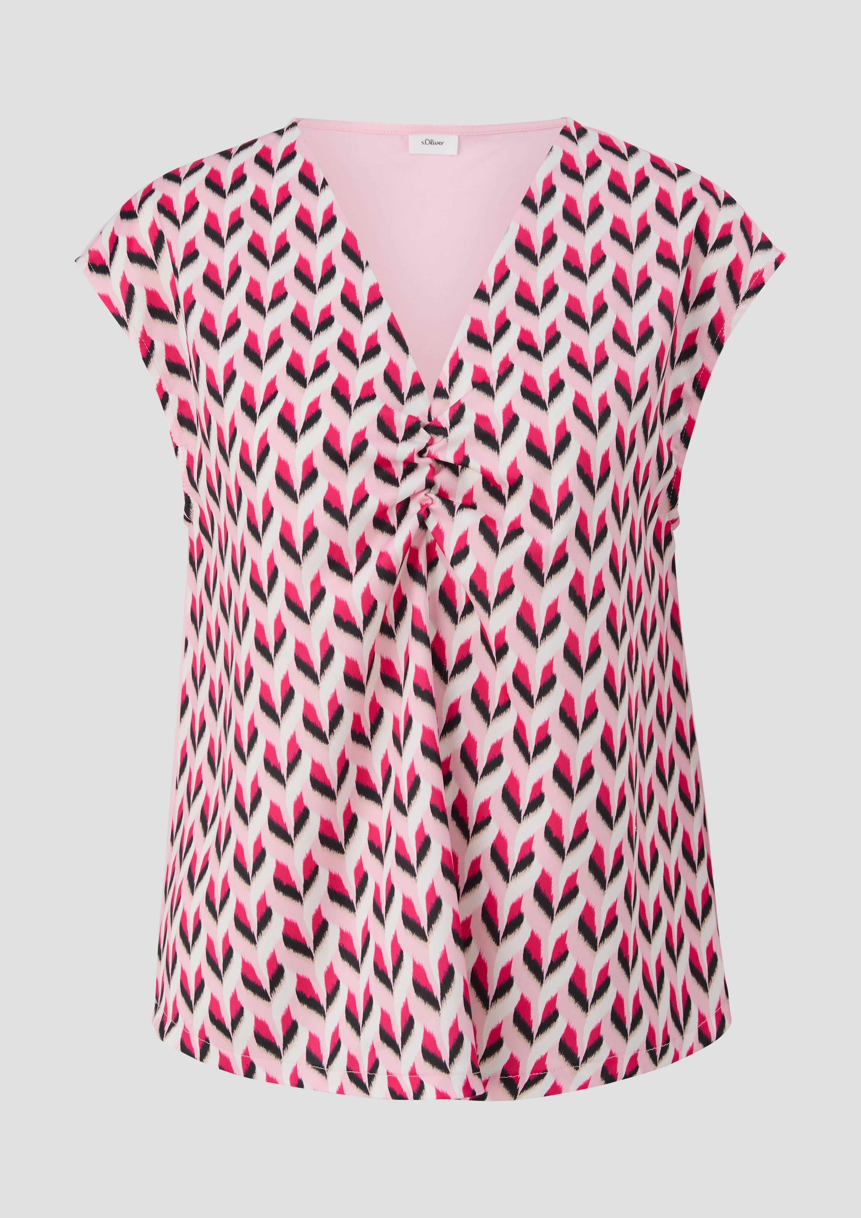 Top mit Raffung  2138572-41B1