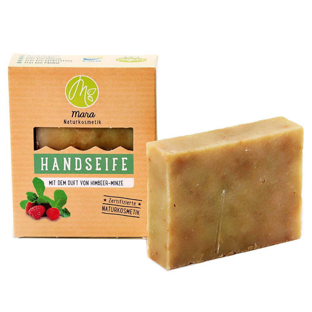 Mara Handseife Himbeer-Minze 90 g