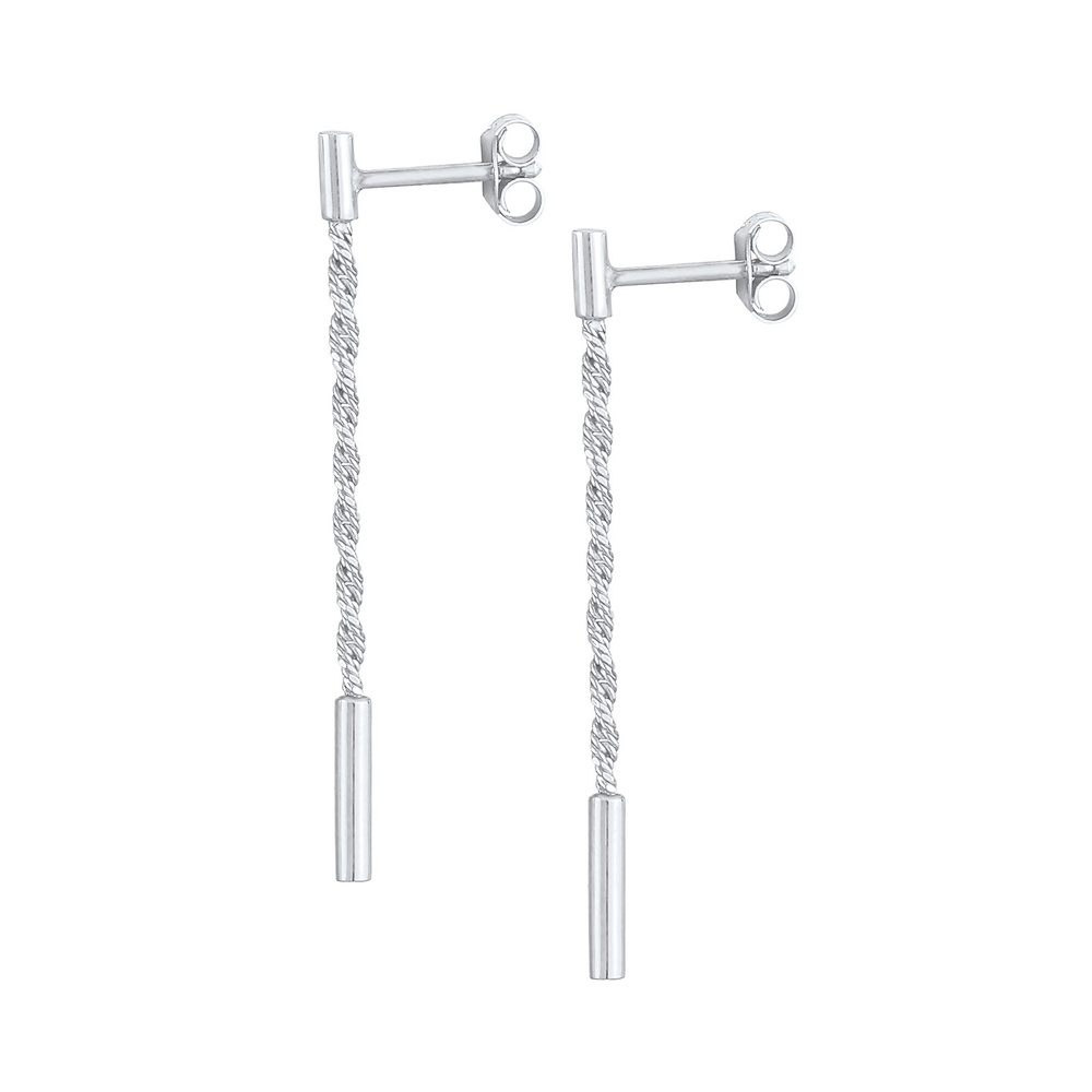 Elli Elli Boucles d'Oreilles Boucles d'oreilles dames Collier à cordon Rod Design Tren Boucles d'oreilles