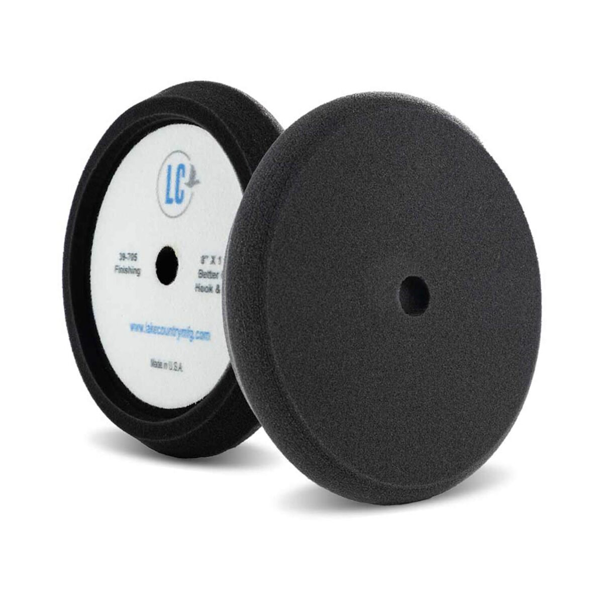 Lake Country Better Edge Polierschwamm Finishing schwarz 175mm