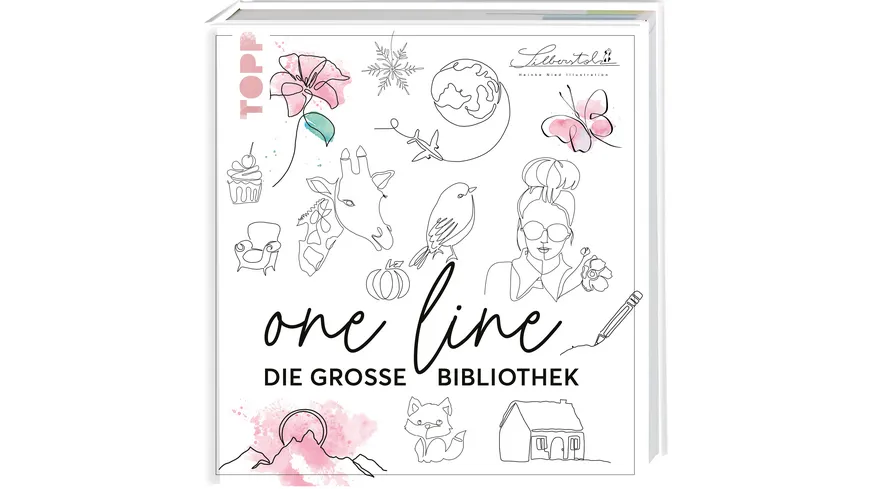 Die große One Line Bibliothek - Vielfältige Inspiration für dein Line Art Kunstwerk
