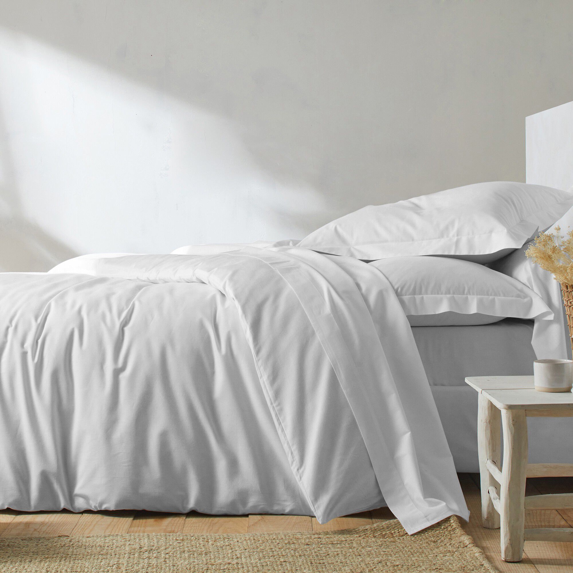 Linge de lit uni