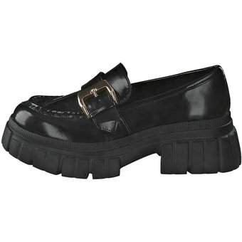La Strada Chunky Loafer in schwarz