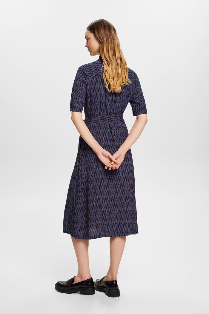 Midikleid mit Allover-Print