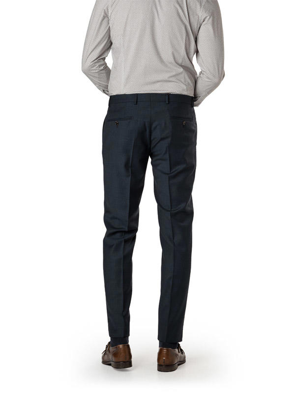 JOOP!, Hose Blayr, Slim Fit, Schurwolle, nachtblau meliert