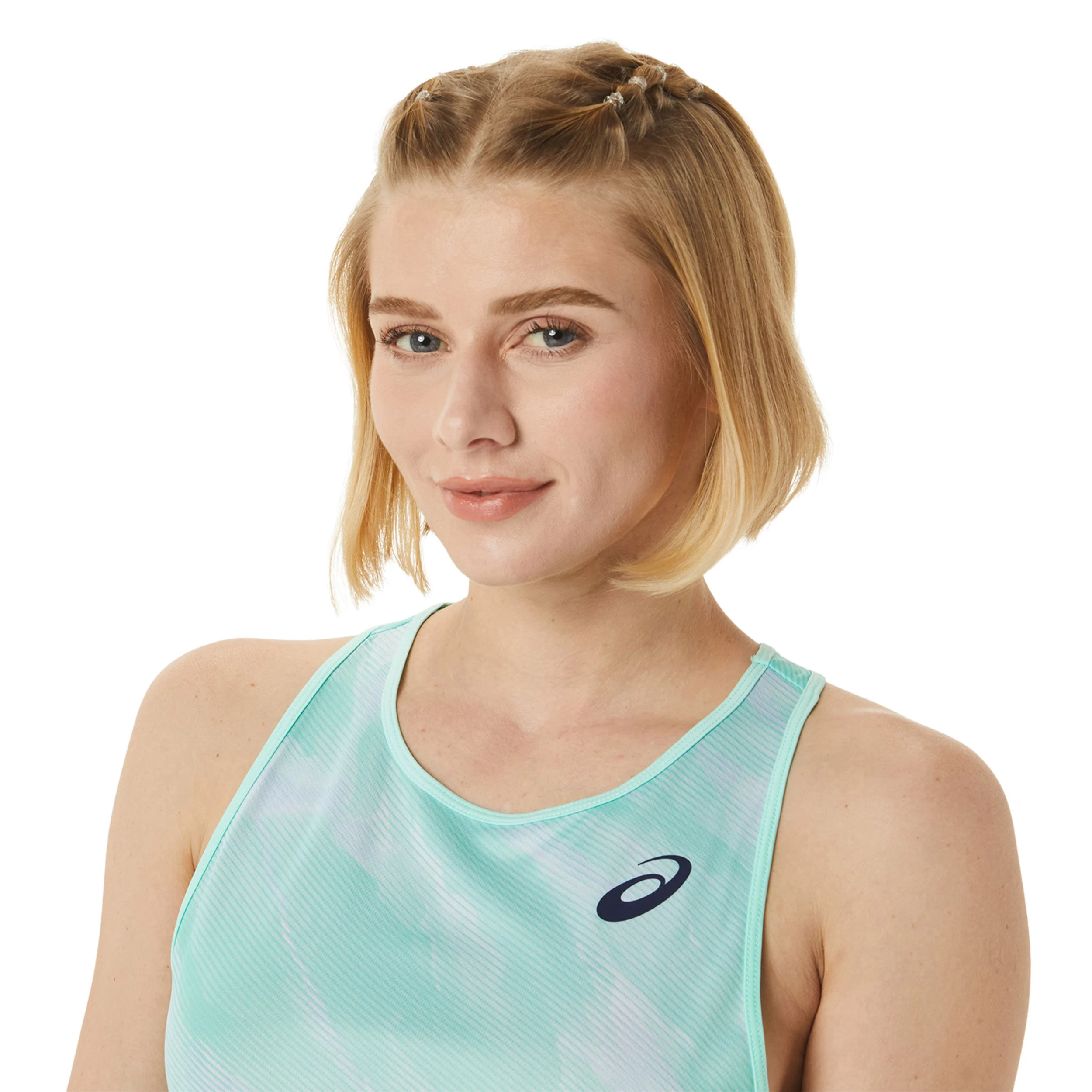 Match Graphic Tank-Top Damen - Mint
