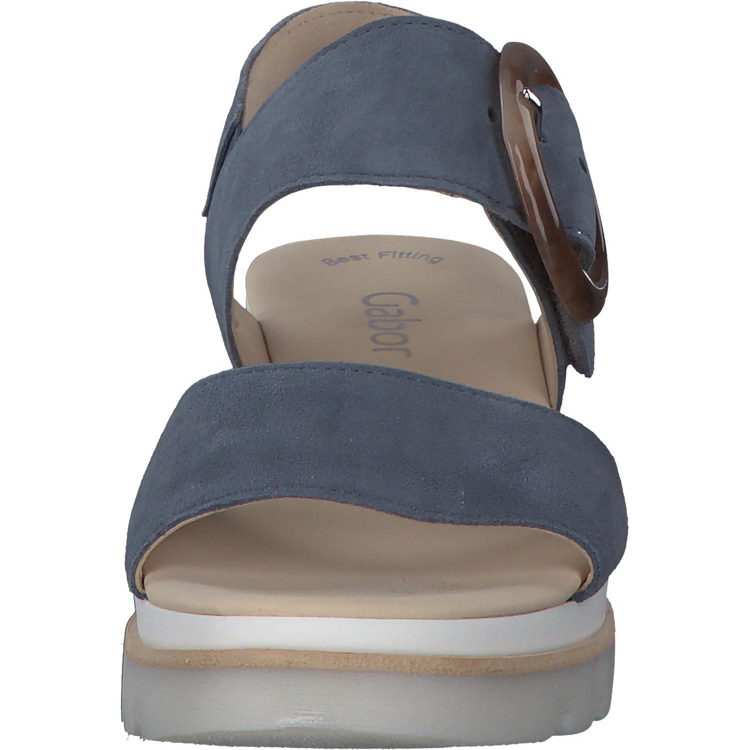 Gabor 84.645, Keilsandaletten, Damen, Blau