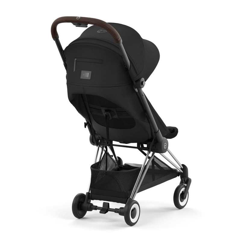Poussette compacte Coya sepia black châssis chrome brown Cybex