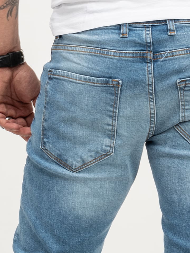 Lorenzo Loren Jeans in Blau günstig kaufen