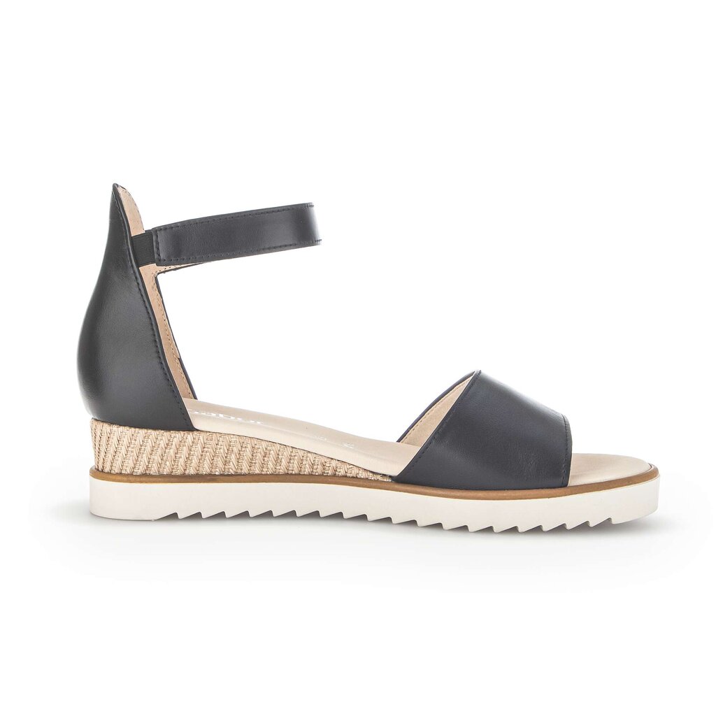 Gabor comfort Keilsandalette schwarz