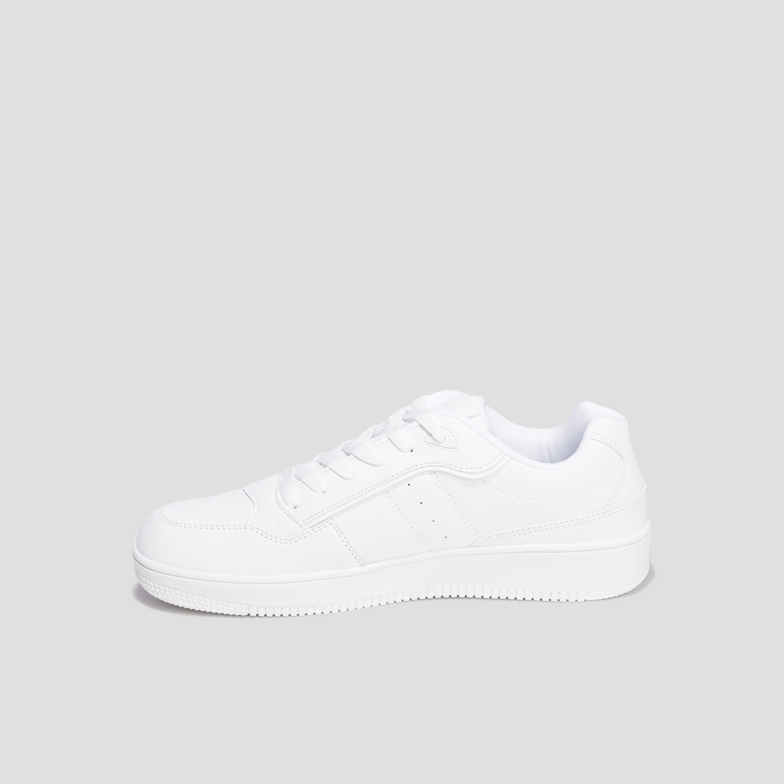 Tennis basses à lacets Creeks Tempete blanc homme | La Halle