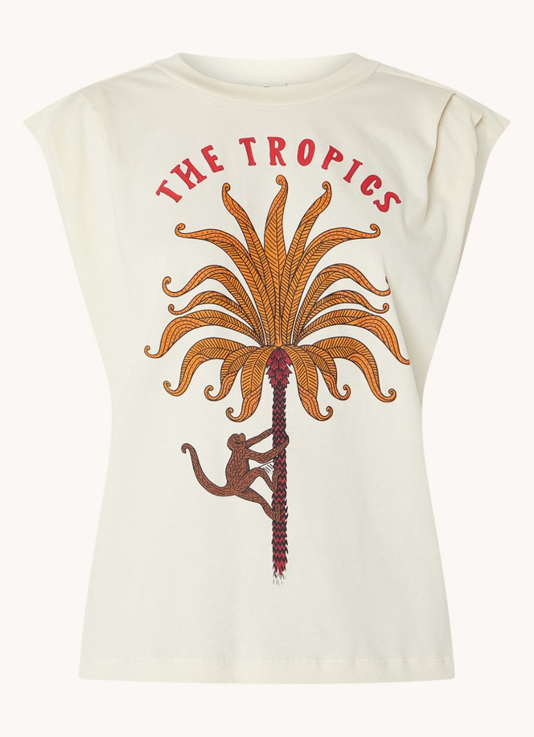 Farm Rio  Tropics oversized T-shirt met print