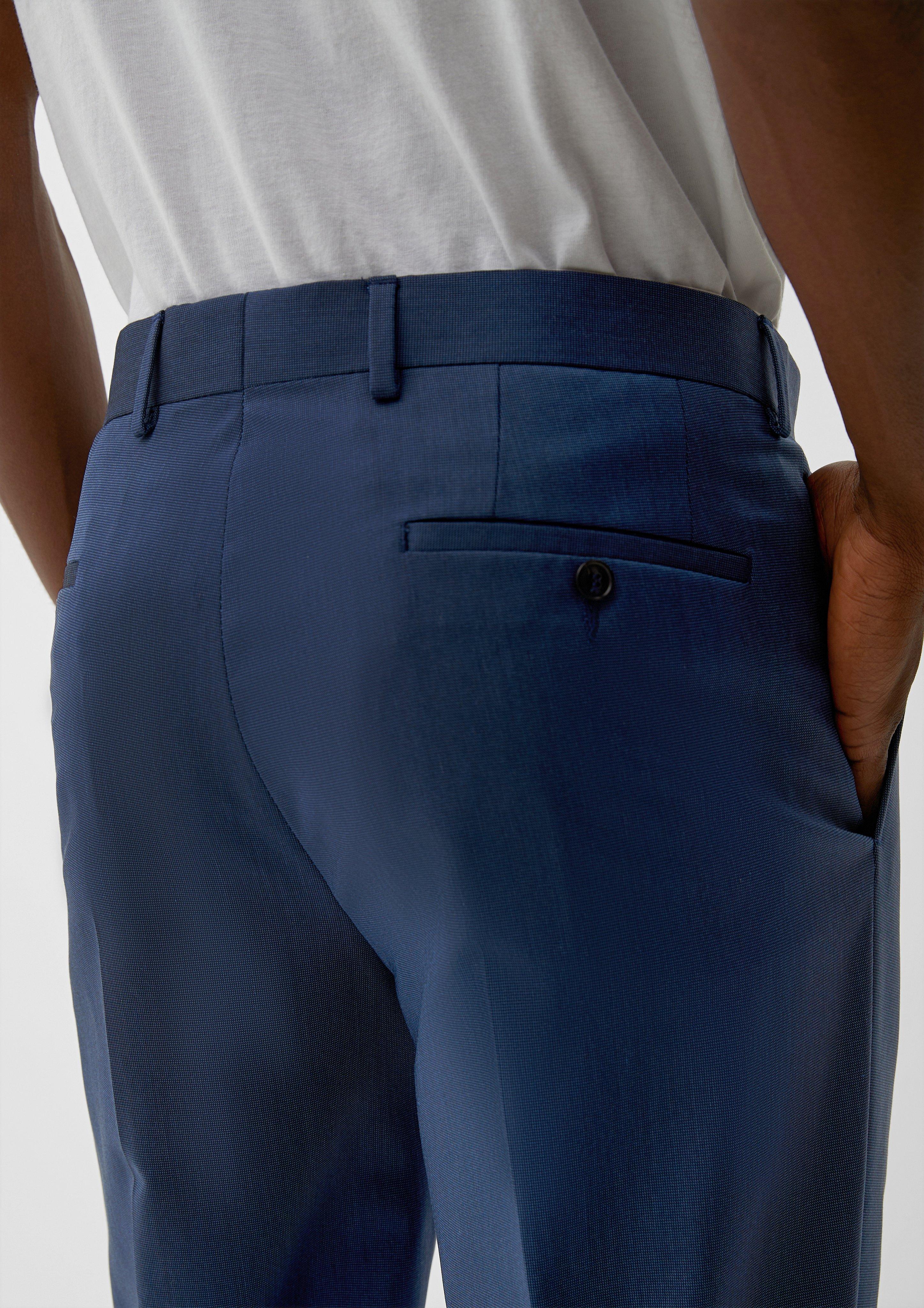 Slim: Elastische Anzughose  02.899.73.4424-56M5