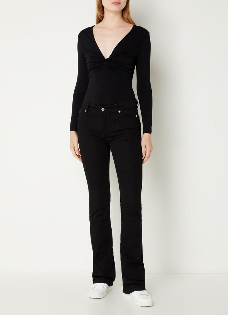 Zadig&Voltaire  Eclipse high waist flared jeans met steekzakken