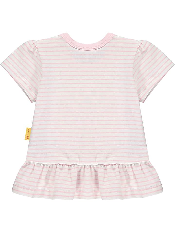 Steiff Shirt in Rosa/ Weiß günstig kaufen 80