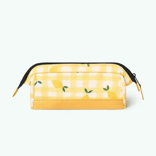 Faro yellow school pencil case