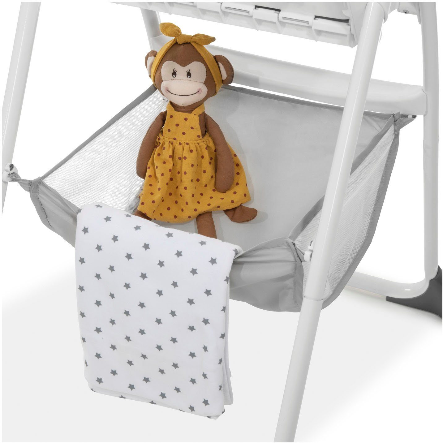 Hauck Hochstuhl Sit N Fold, Mickey Mouse grey, zusammenklappbar